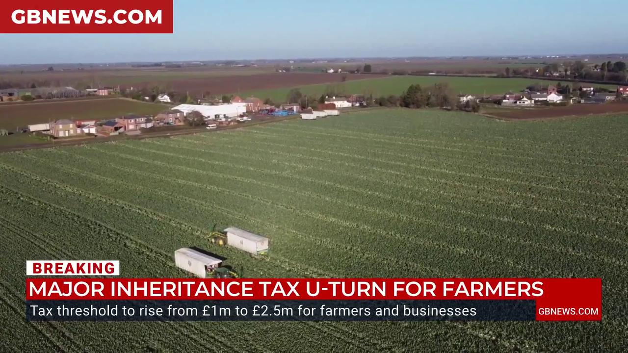 Video thumbnail for WATCH: Farmer reacts to inheritance tax U-turn - 'No aspiration to grow!'