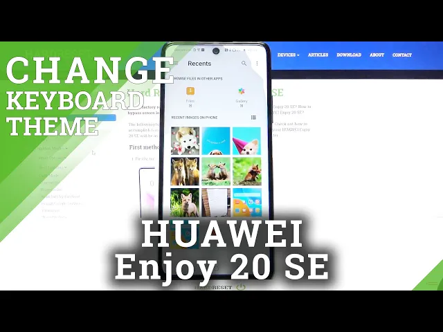 Video thumbnail for How to Change Keyboard Theme on HUAWEI Enjoy 20 SE – Personalize Keyboard