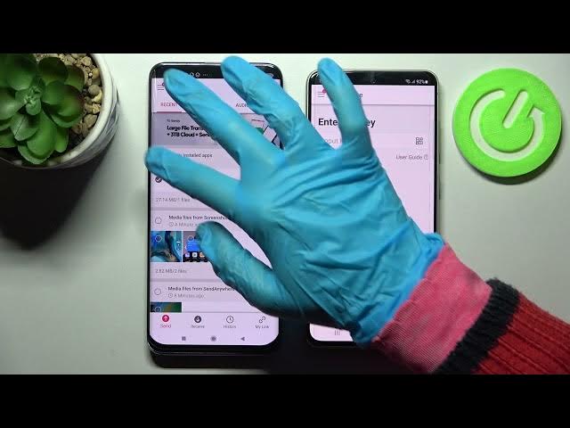 Video thumbnail for Transfer files from an Android to Samsung Galaxy S21 FE – Send Anywhere App