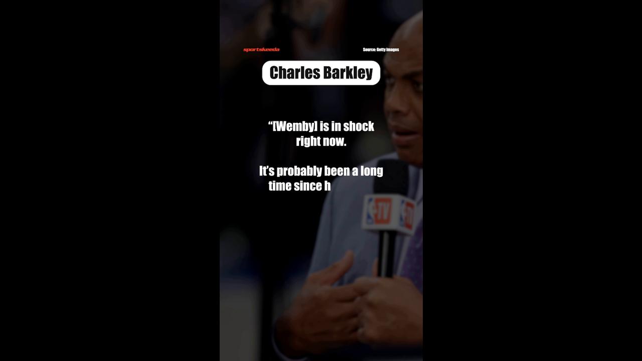 Video thumbnail for Charles Barkley SHOCKED by Victor Wembanyama’s NBA Finals Struggles vs Knicks