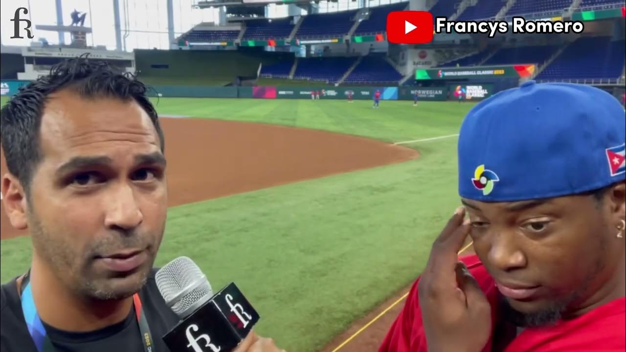 Video thumbnail for Entrevista con Luis Miguel Romero, previo al juego semifinal de Cuba 🇨🇺 vs. Estados Unidos 🇺🇸
