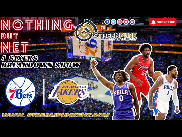 Video thumbnail for Nothing But Net | Philadelphia 76ers vs LA Lakers | 76ers Postgame Show