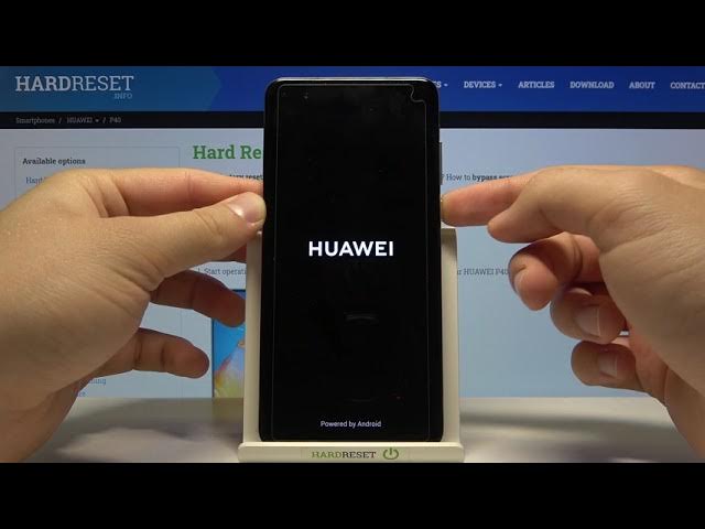 Video thumbnail for How to Power On HUAWEI P40 - Switch On Device