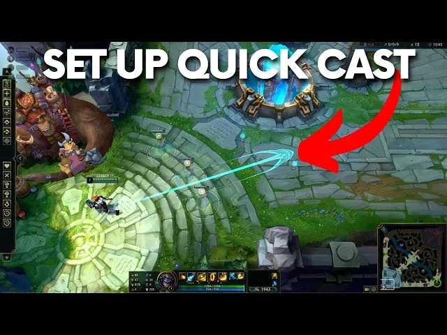 Video thumbnail for How to Enable / Disable Quick Cast in League of Legends - Quick Cast Spells in LOL #lolguide
