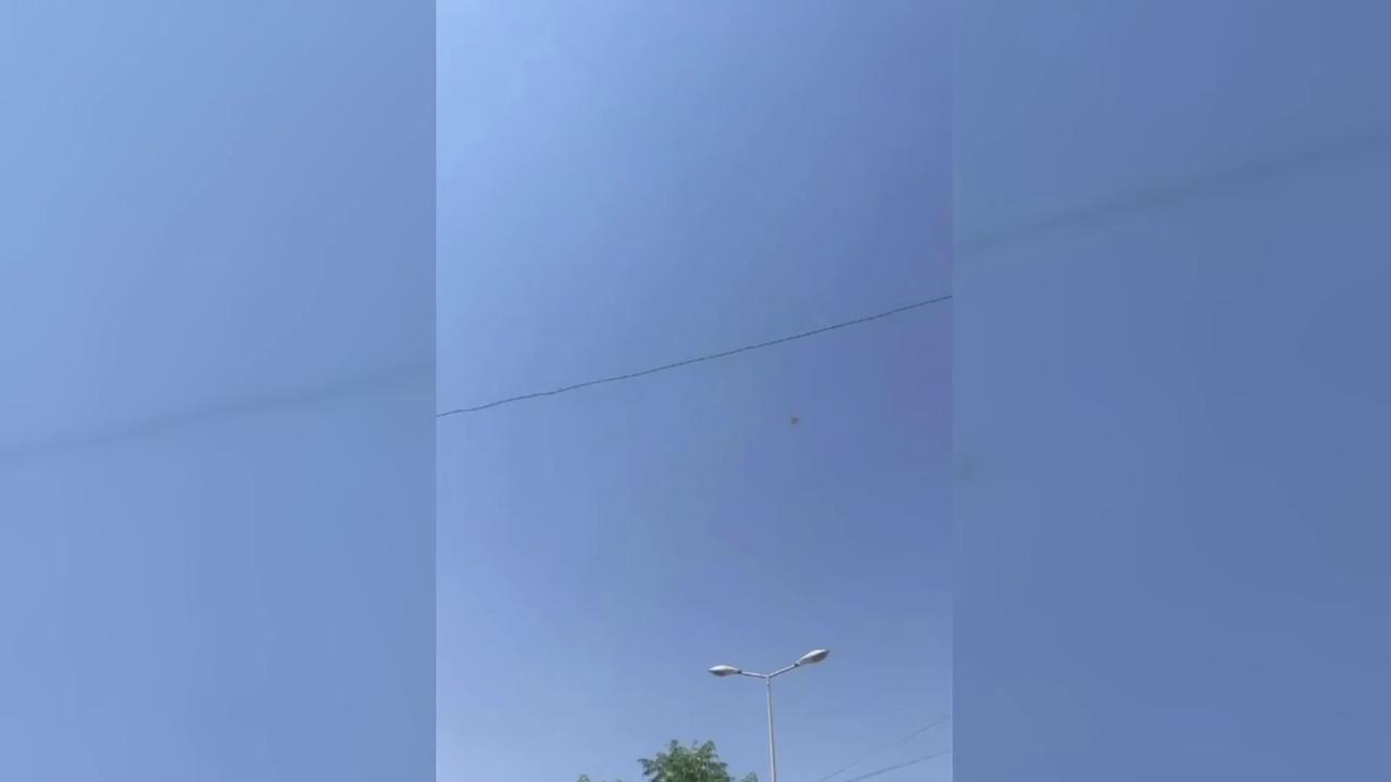 Video thumbnail for Iraq: Drone Intercept Attempt Over Erbil.