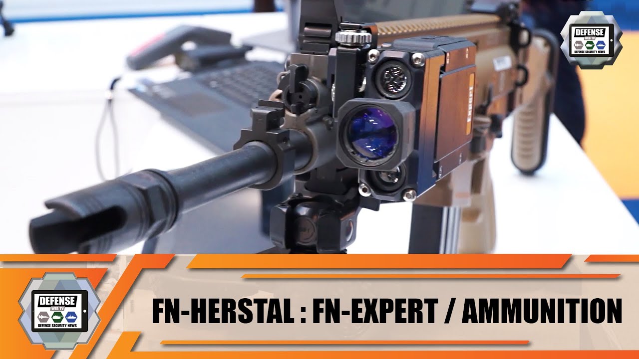 'Video thumbnail for FN Herstal fire control unit - ballistic calculator - training system - ammunition Belgium firearms'