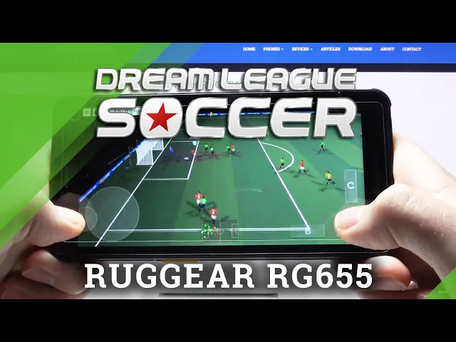 Video thumbnail for Efficacy Test of Dream League Soccer on RugGear RG655 – Demanding High Quality Settings