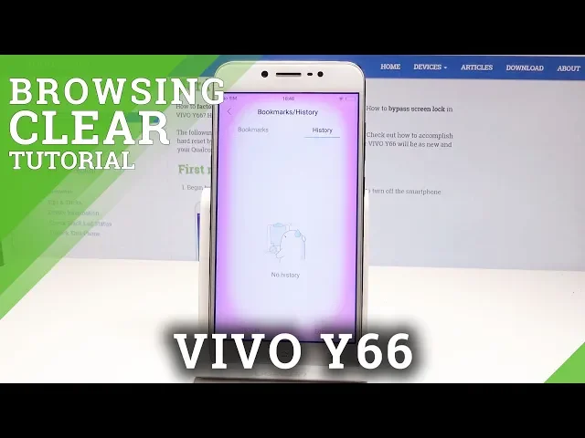 Video thumbnail for How to Delete Chrome History in VIVO Y66 - Clear Browser Data