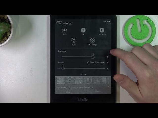 Video thumbnail for Amazon Kindle Paperwhite 11th Generation - How To Enable Dark Theme