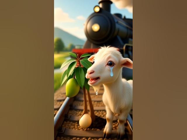 Video thumbnail for a little goat🐐#animated #1million #viralstories #animated