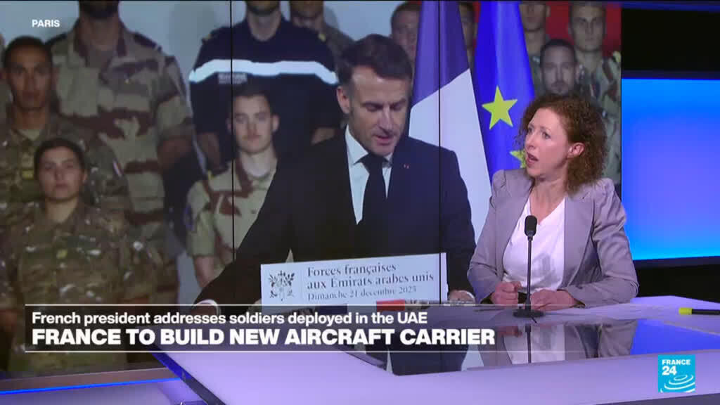 Video thumbnail for France to build new aircraft carrier to boost its capacities as a maritime power