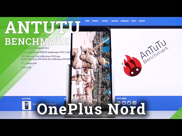 Video thumbnail for AnTuTu Benchmark on OnePlus Nord with Snapdragon 765G