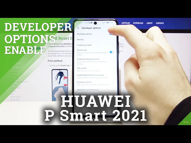 Video thumbnail for How to Activate Developer Options on HUAWEI P Smart 2021 – Unlock Developer Mode