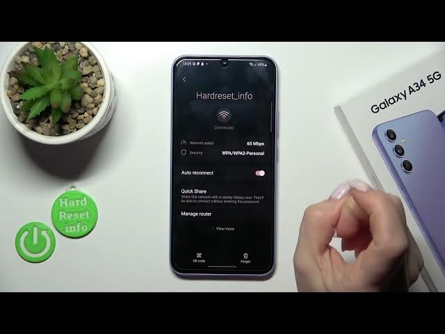 Video thumbnail for How to Connect SAMSUNG GALAXY A34 with WiFi Network - Activate Wi-Fi Connection