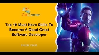 'Video thumbnail for Top 10 Skills Required To Become A Great Software Developer'