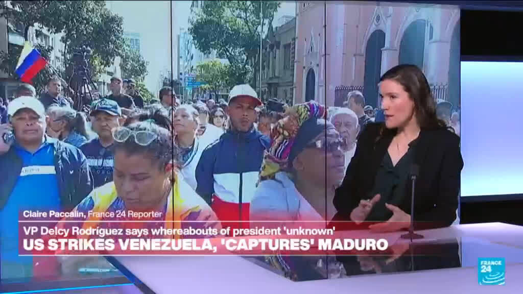 Video thumbnail for Venezuela denounces 'extremely serious military aggression' by US