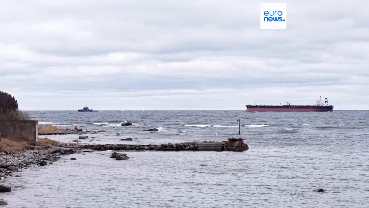 Video thumbnail for Ukraine strikes Russian shadow fleet tanker in Mediterranean