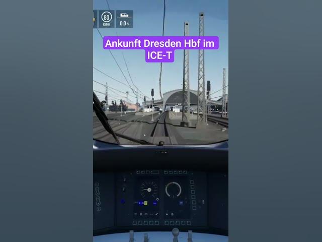 Video thumbnail for Ankunft Dresden Hbf im ICE-T. #trainsimworld6 #trainsimulator #letsplay
