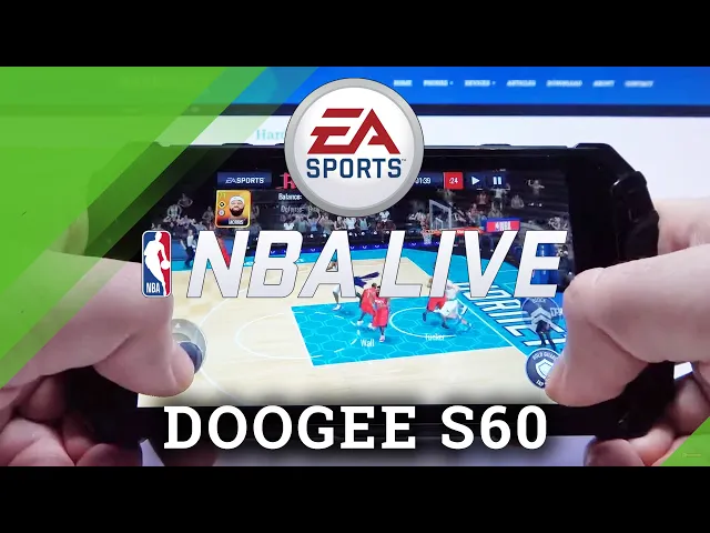 Video thumbnail for NBA Mobile on DOOGEE S60 – Gaming Quality Test