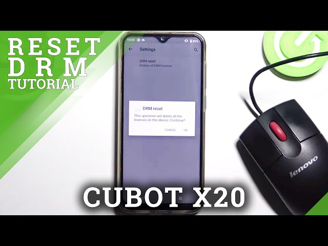 Video thumbnail for How to Reset DRM on CUBOT X20 – Reset Digital Rights Management