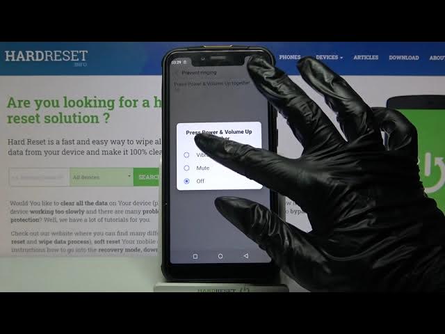 Video thumbnail for Change and Correct Vibration Functions - ULEFONE Armor 5S
