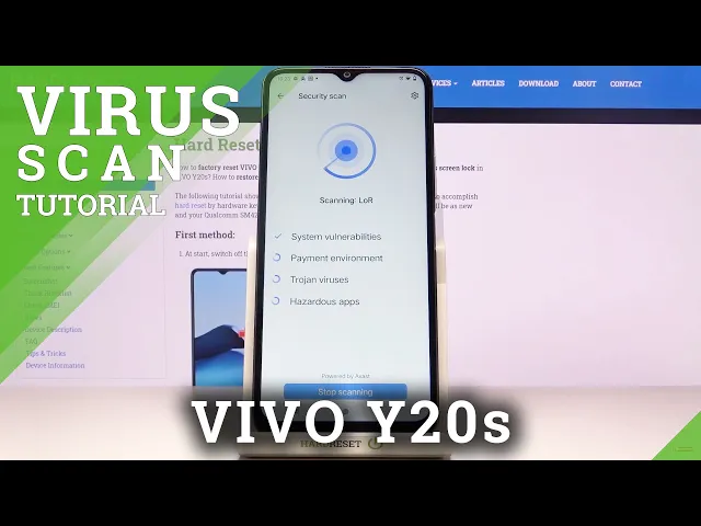 Video thumbnail for How to Detect Malware on VIVO Y20s – Virus Scan