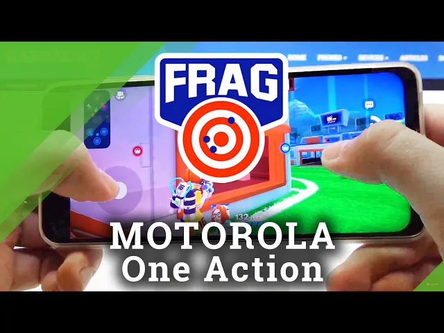 Video thumbnail for FRAG Pro Shooter on MOTOROLA One Action - Gaming Quality Test