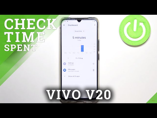 Video thumbnail for How to Check Total Screen Time on VIVO V20 – Digital Wellbeing