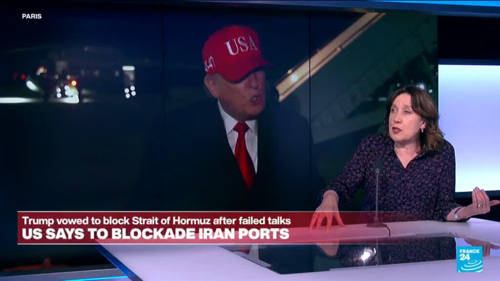 Video thumbnail for US says to blockade Iran ports: What could be the consequences?