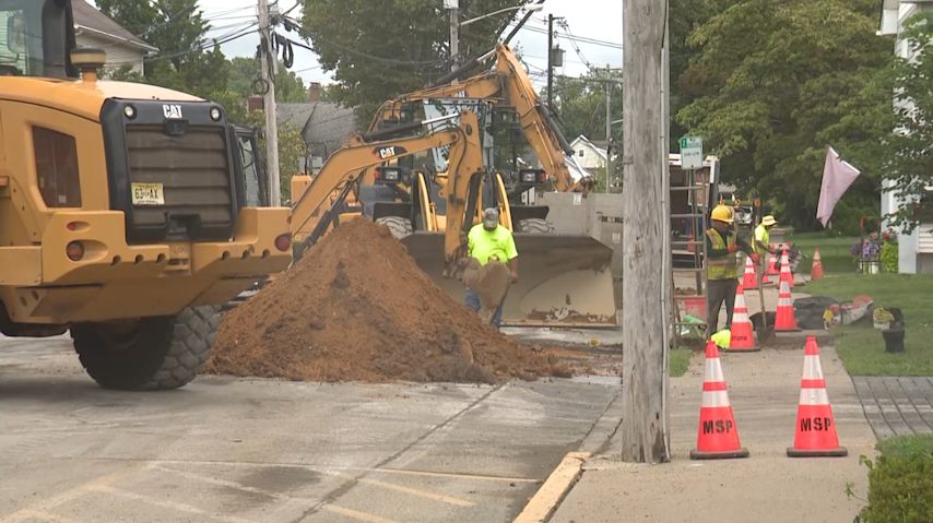 Video thumbnail for Main Street construction hurts Manasquan businesses during peak summer season