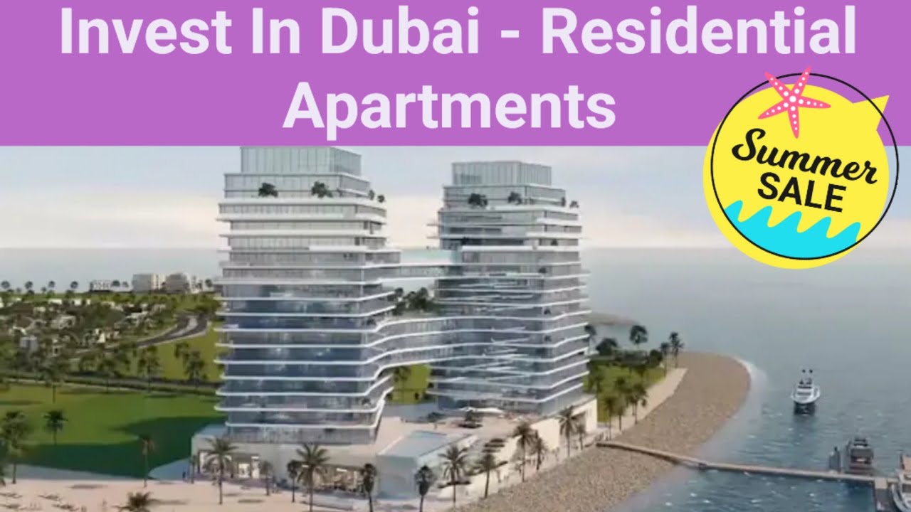 Video thumbnail for Invest In Apartments | oceano by luxe | Dubai Investment |