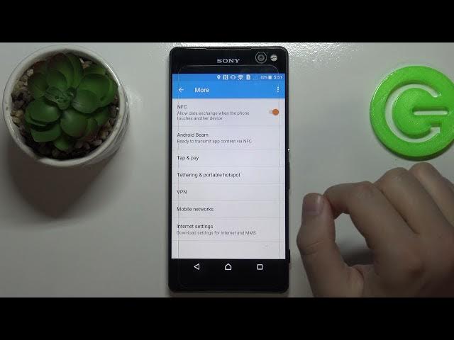 Video thumbnail for Near Field Communication – Enable & Turn Off NFC on SONY Xperia C5
