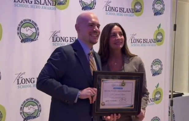 Video thumbnail for Local educators honored at Long Island School Hero Awards