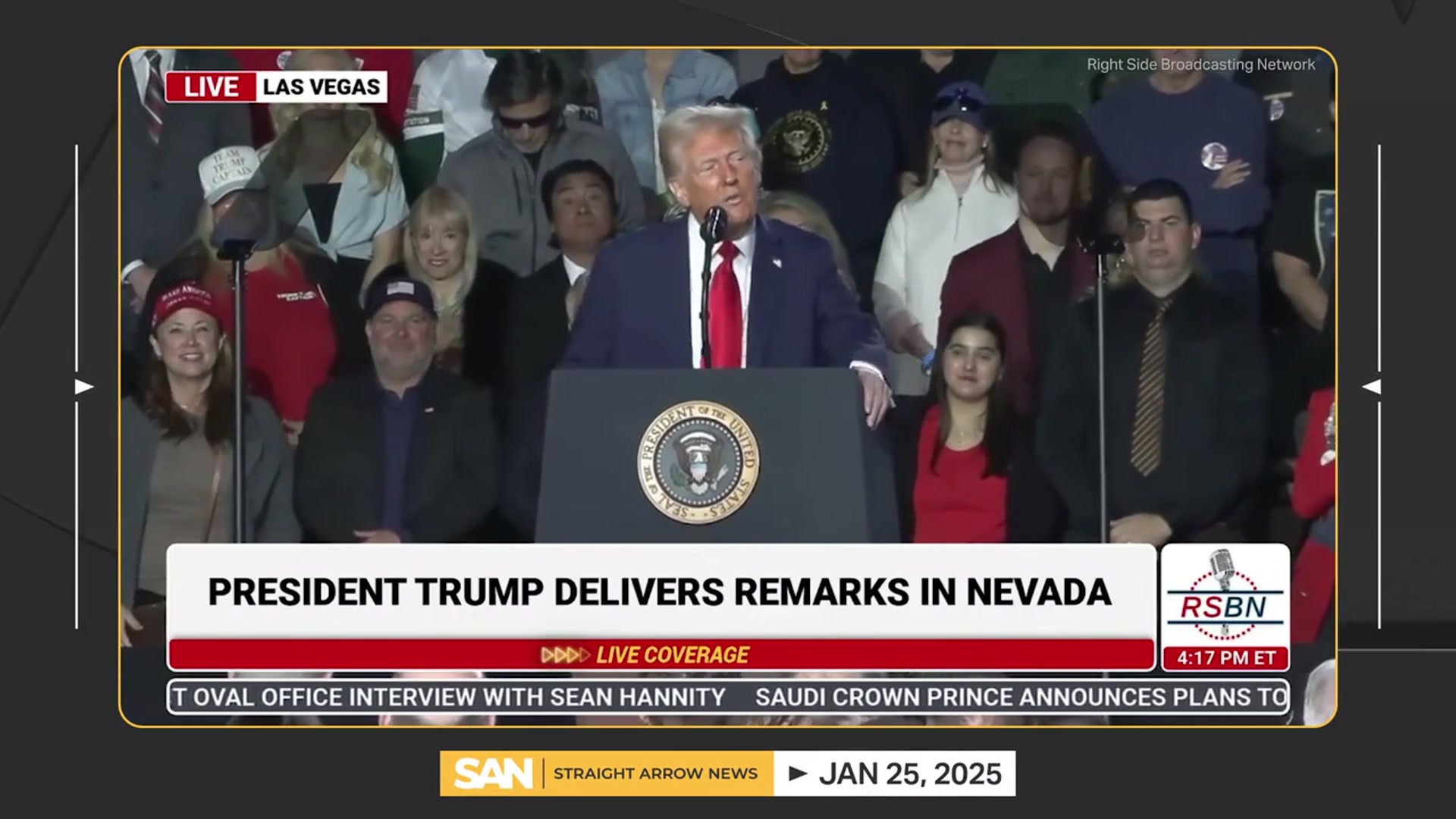 'Video thumbnail for The constitutional roadblocks to Trump’s often-floated third term'