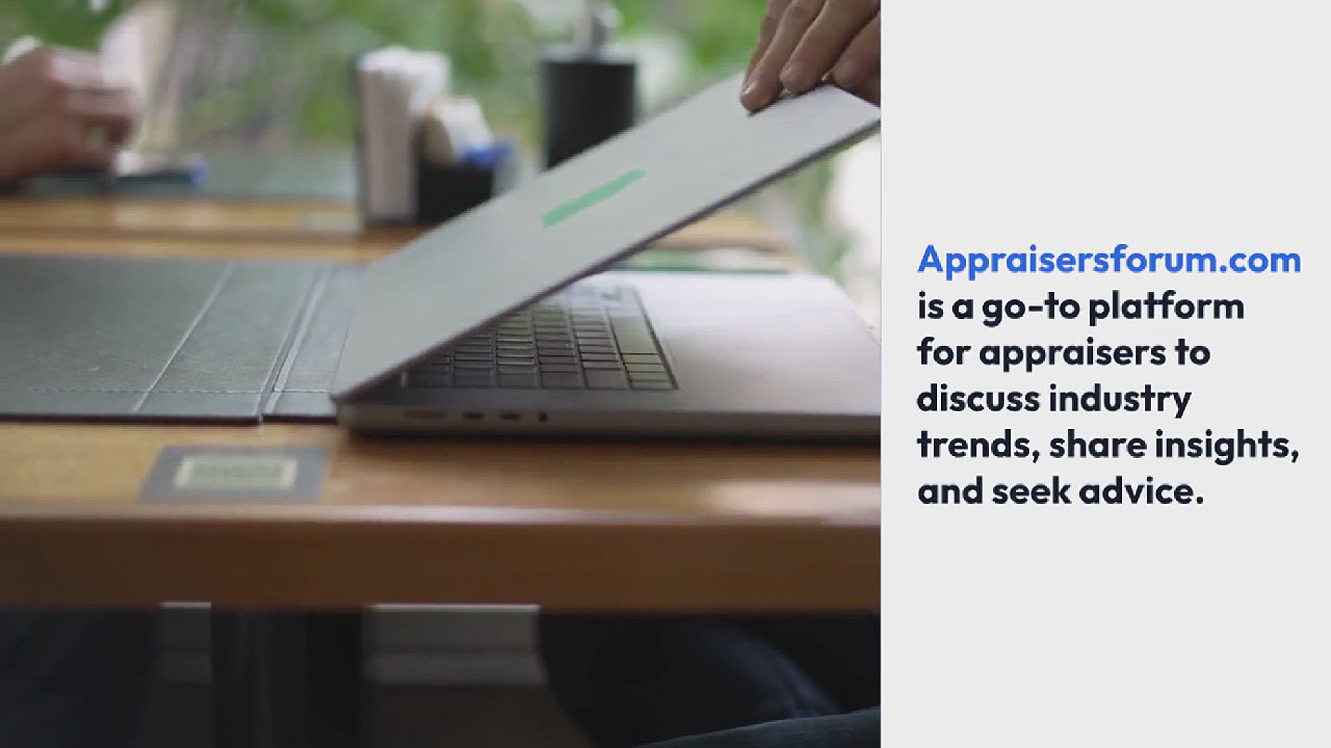 Video thumbnail for Appraisers Forum by appraisersforum.com