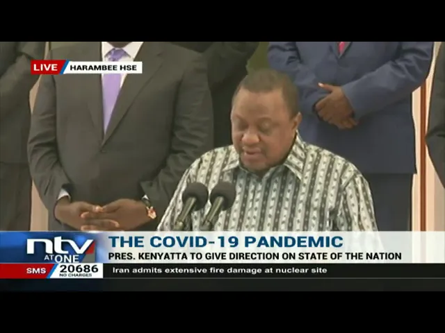 Video thumbnail for UHURU lifts cessation of movement in counties Kenya