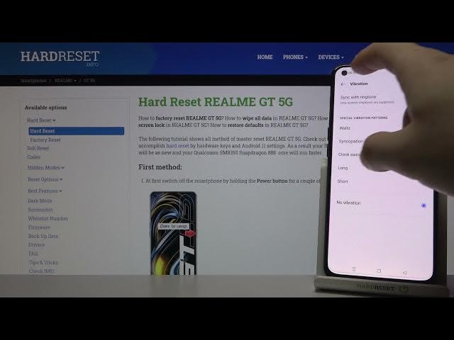 Video thumbnail for Alarm Tones on Realme GT 5G – Available Sounds of Alarms
