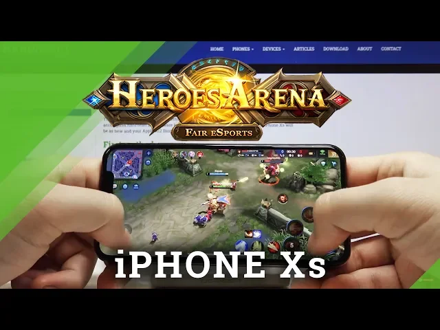 Video thumbnail for Heroes Arena Gameplay on iPhone Xs – Performance Test