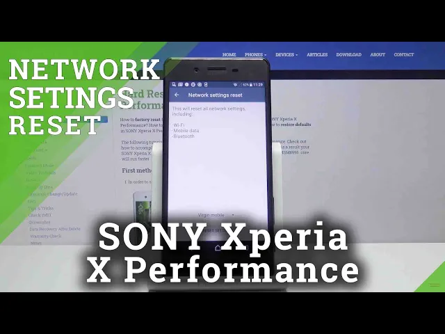 Video thumbnail for How to Reset Network Settings in SONY Xperia X Performance – Restore Network Defaults