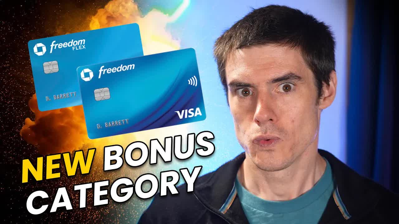 Video thumbnail for ben hedges: chase freedom & freedom flex: q3 2021 5% rewards categories revealed!