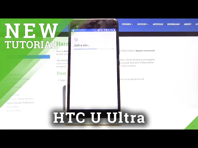Video thumbnail for How to Remove Factory Reset Protection on HTC U Ultra - Bypass Google Verification