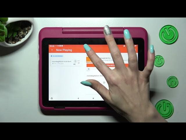 Video thumbnail for How to Record Sounds on AMAZON Fire HD 8 Kids Pro? - Activate Sound Recorder