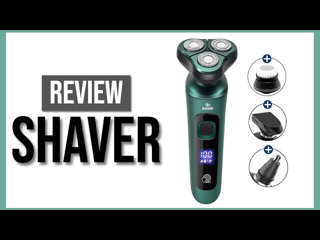 Video thumbnail for Máquina para Afeitar USB de 3 Cabezales   3D Shaver