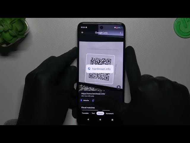 Video thumbnail for How to Use QR Codes Scanner in Motorola Moto G53 - Scan QR Code
