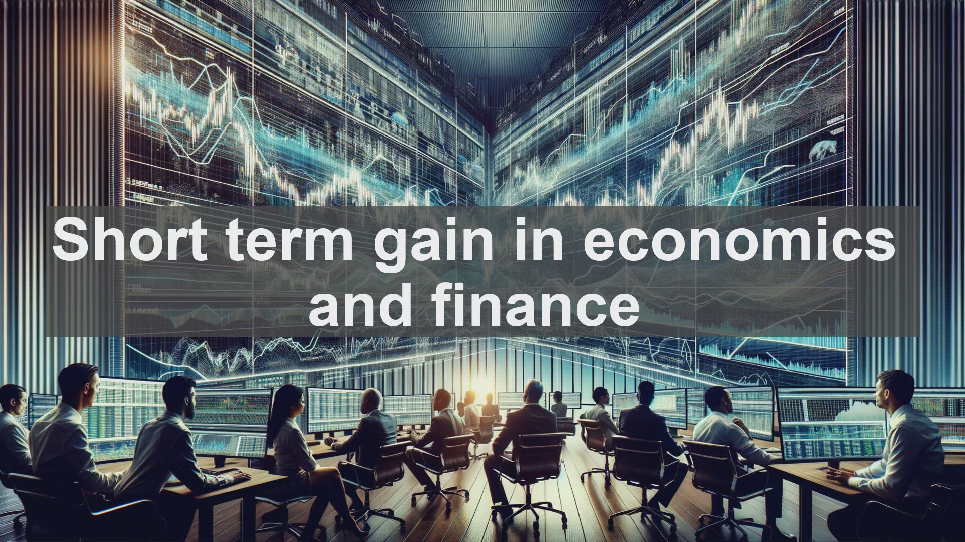 'Video thumbnail for Short term gain in economics and finance'