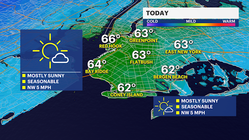 Video thumbnail for Beautiful fall weekend with sunshine and comfortable afternoons in Brooklyn
