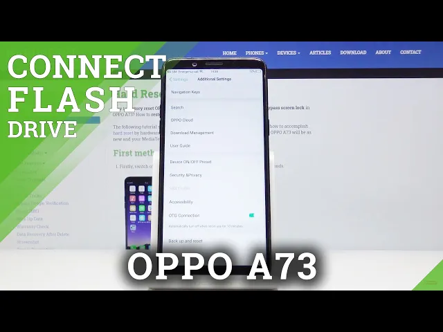 Video thumbnail for How to Enable OTG Connection on OPPO A73