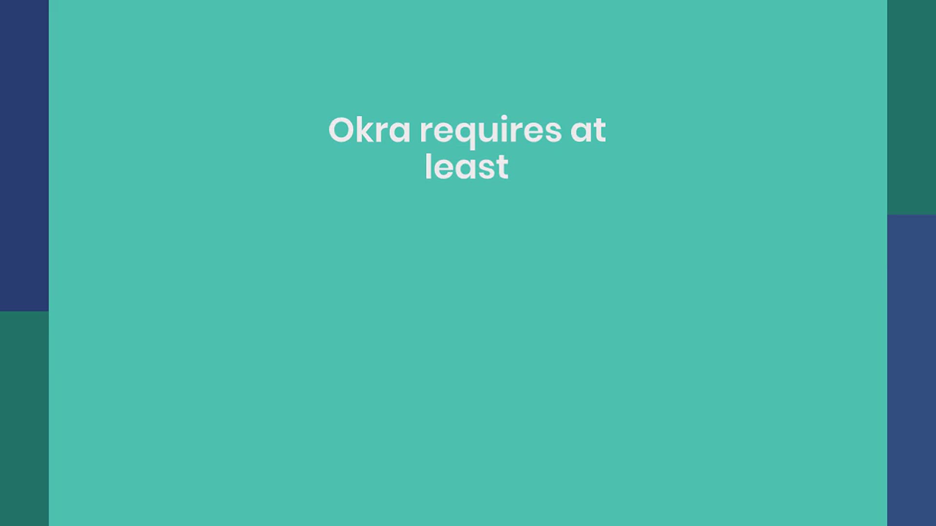 'Video thumbnail for How to Grow Okra in Your Garden'