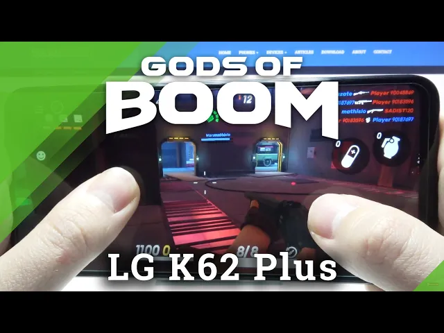 Video thumbnail for LG K62 Plus Guns Of Boom Gameplay