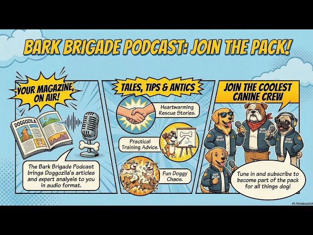 Bark Brigade Podcast: Join The Pack, Hear The Bark